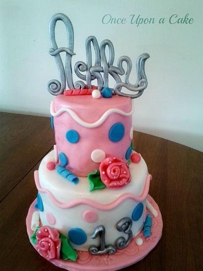 Mini tiered cake - Cake by Amanda