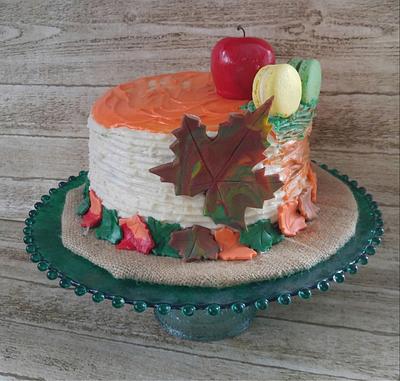 Thanksgiving 🦃 🦃 Cake - Cake by June ("Clarky's Cakes")