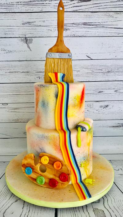 Rainbow cake - Cake by Sweet Cakes
