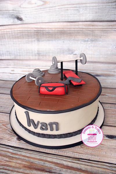 Weightlifting Cake - Cake by Sweets and Treats by Christina