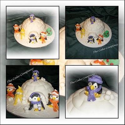 penquins - Cake by Lori Arpey