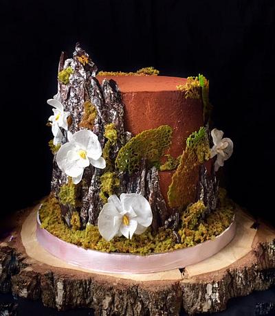 Forest stump cake - Cake by Marie123