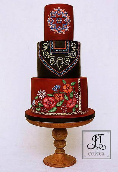 Ukraine - Cakes of the World Issue Cake! Magazine - Cake by JT Cakes
