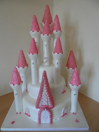 Princess Castle - Cake by Brittany