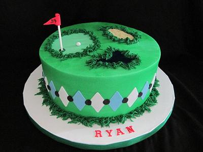 golf cake - Cake by Lchris