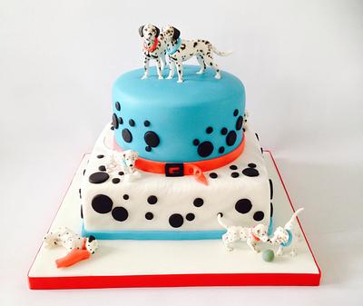 101 Dalmatians cake  - Cake by Poppywats