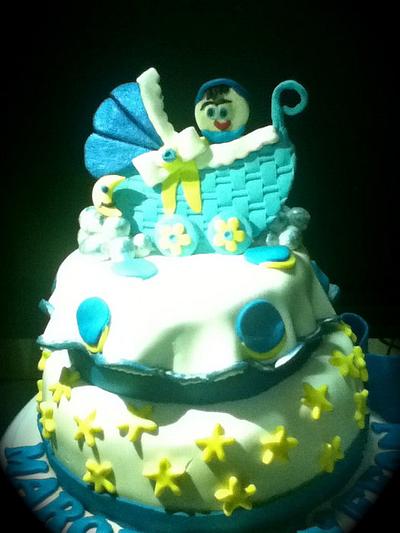 Moonlight baby - Cake by May Aireene  Galvez