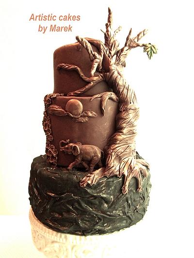 Wedding cake - Cake by Marek