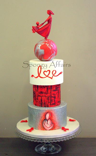 "Let me play free" - UNSA - Team Red Collaboration - Cake by Meenakshi S