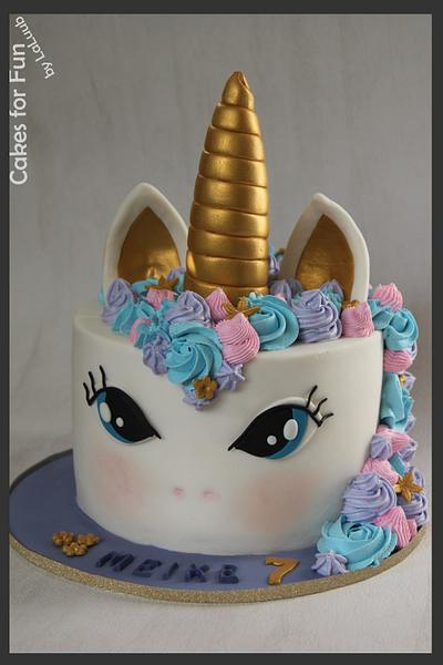 Unicorn cake - Cake by Cakes for Fun_by LaLuub