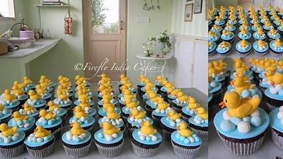 Rubber duckies. - Cake by Firefly India by Pavani Kaur