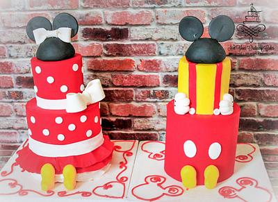Twins birthday cake - Cake by Not Your Ordinary Cakes