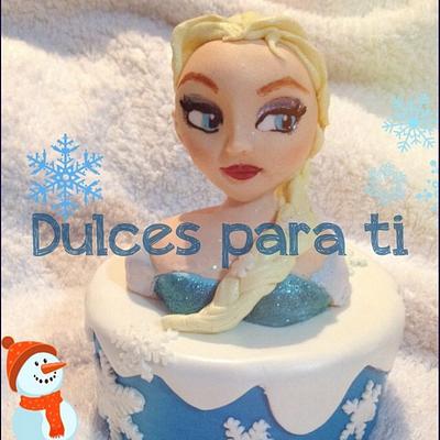 Elsa cake - Cake by Anabel