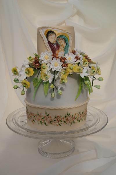 Christening cake - Cake by Katarzynka