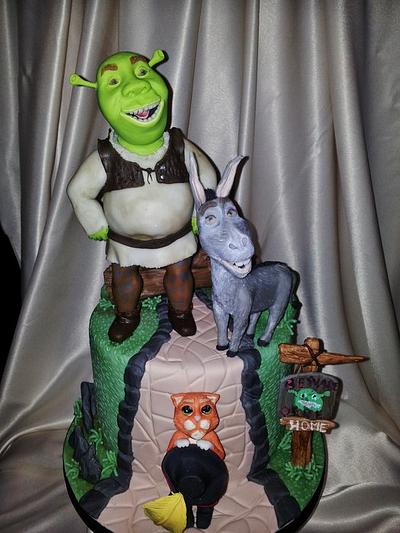 Shrek - Cake by Lucia Busico