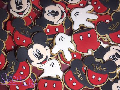 Mickey Mouse Cookies - Cake by suGGar GG