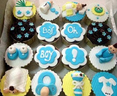 Baby Shower Cupcakes - Cake by cosybakes