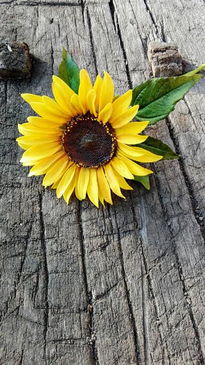 Sunflower - Cake by babkaKatka