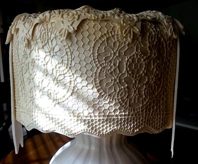 Victorian lace cake - Cake by Danielle