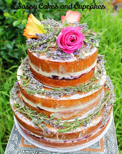 Lavender and Rosemary - Cake by Sassy Cakes and Cupcakes (Anna)