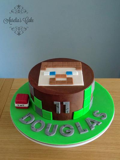 Minecraft cake - Cake by Aurelia's Cake