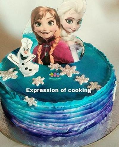 frozen cakke - Cake by expressionofcooking