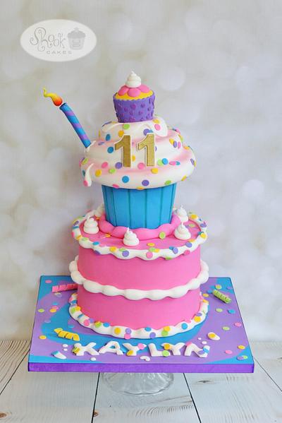 Whimsical Fun Birthday Cake! - Cake by Leila Shook - Shook Up Cakes