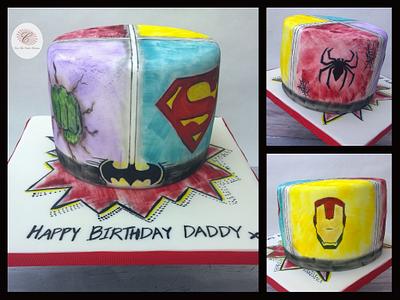 superhero - Cake by Emma Lake - Cut The Cake Kitchen