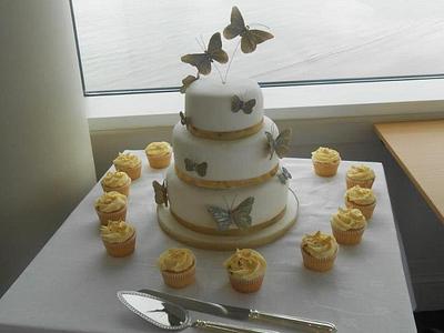 wedding cake - Cake by samantha babb