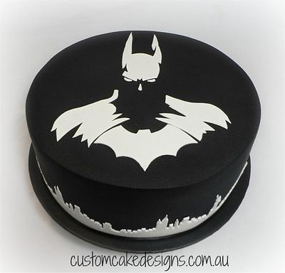 Batman Dark Knight - Cake by Custom Cake Designs