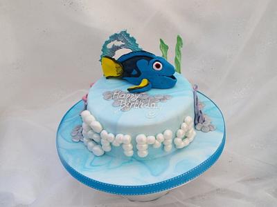 Dory, finding nemo - Cake by Cakes By Heather Jane