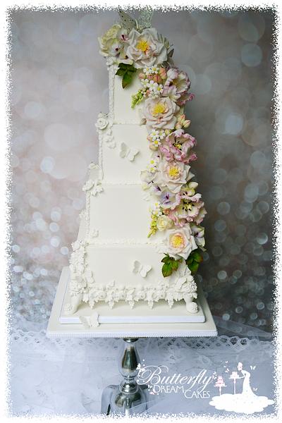 My Flower Garden Cake....Jessica - Cake by Julie