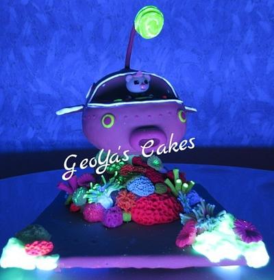 3D Octonauts submarine Cake - Cake by GeoYa's cakes 