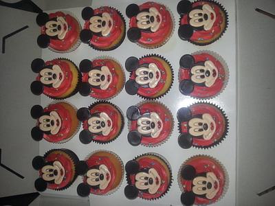 mickey cupcakes - Cake by Fab-Feest 