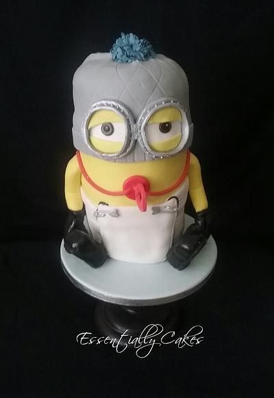 Baby Minion - Cake by Essentially Cakes
