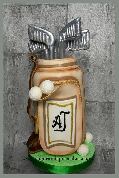 Golf Bag - Cake by Mel_SugarandSpiceCakes