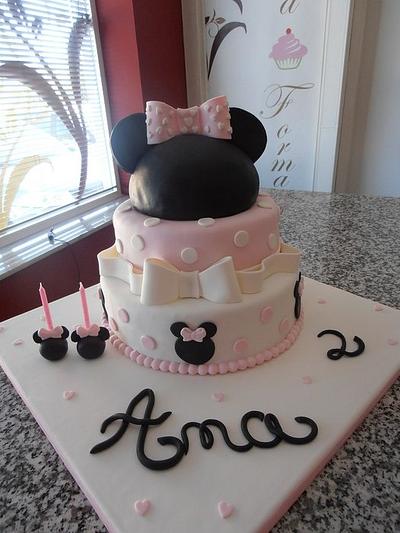 Minnie Cake - Cake by Ana Barrote