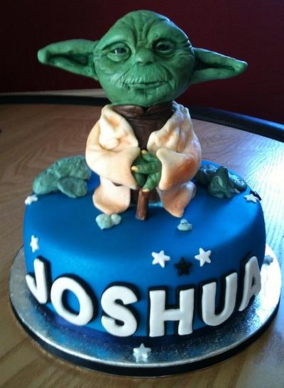 Yoda star wars - Cake by silversparkle
