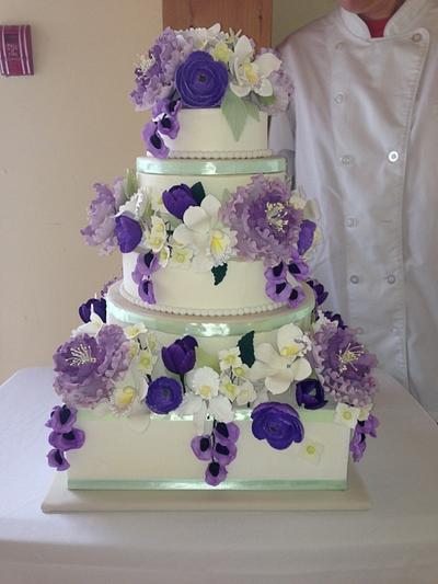 Purple paradise - Cake by Brenda49