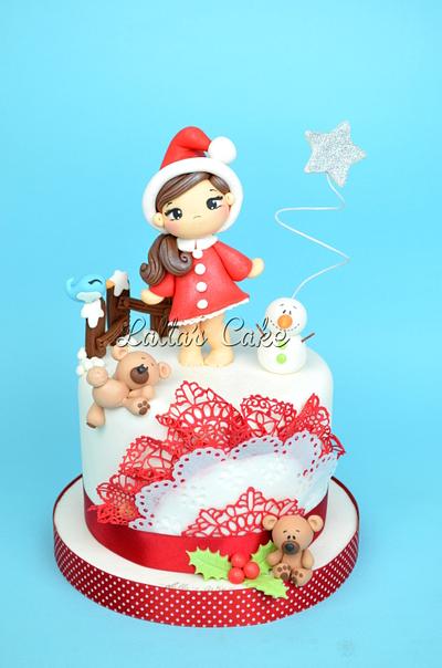 Christmas cake - Cake by Lalla's Cake