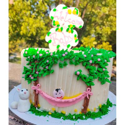 Baby shower cake - Cake by babita agarwal