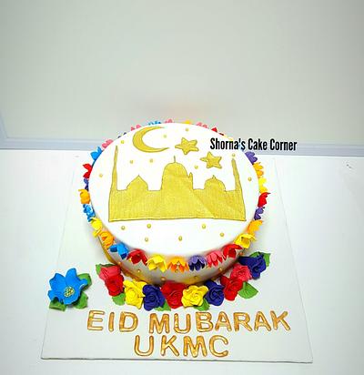 EID Celebration Cake  - Cake by Shorna's Cake Corner