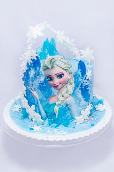 Elsa Cake - Cake by Art Bakin’