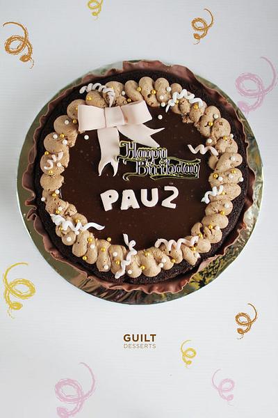 Sweet, Chocolate Birthday Cake - Cake by Guilt Desserts