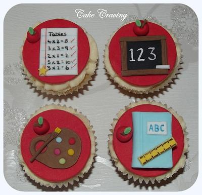 teachers cupcakes - Cake by Hayley