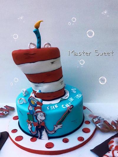 The cat in The hat  - Cake by Donatella Bussacchetti