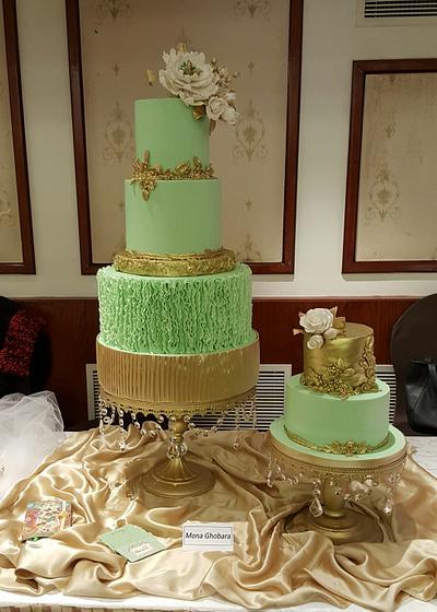 emerald green - Cake by mona ghobara/Bonboni Cake
