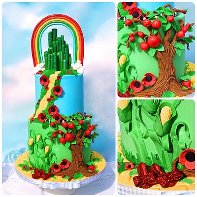 Wizard of Oz - Cake by CalamityCakes