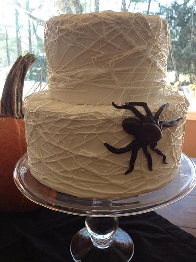 Spider Web Cake - Cake by Elisabeth Palatiello
