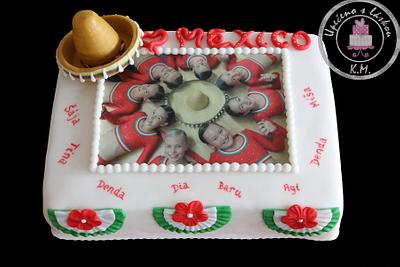 Aerobic "Mexico" Team - end of the season - Cake by Tynka